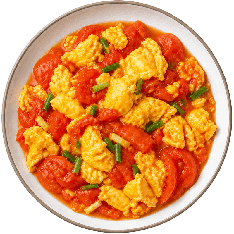 Tomato and Egg Stir-Fry