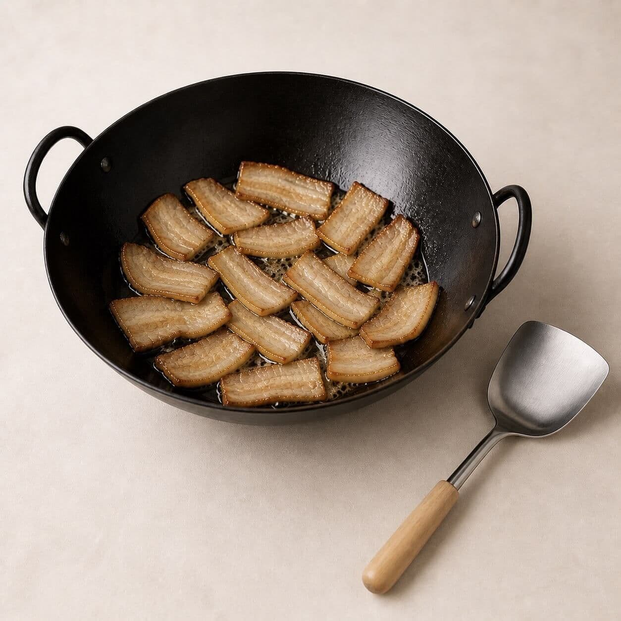 Render the pork